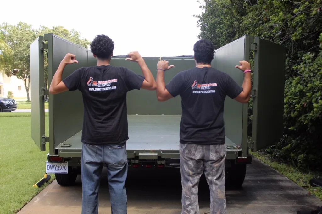 Book Now - Junk Removal Service by Dumpster Crews