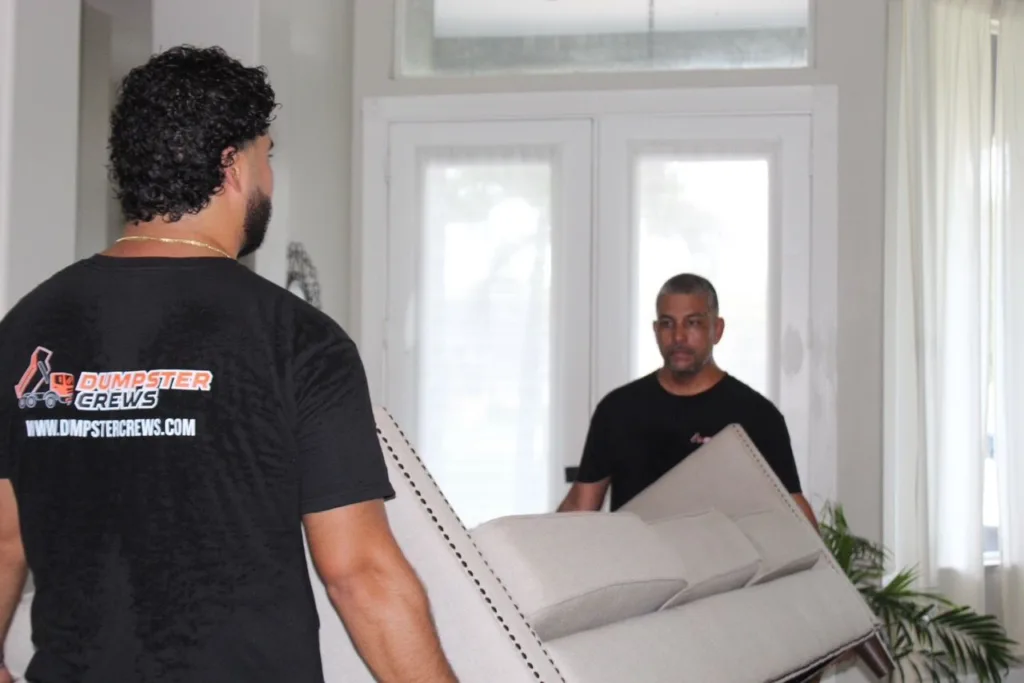 Moving of household - Appliance & Furniture Removal - Junk removal Services by Dumpster Crews