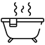 hot-water / hot Tub / Bath Tub icon